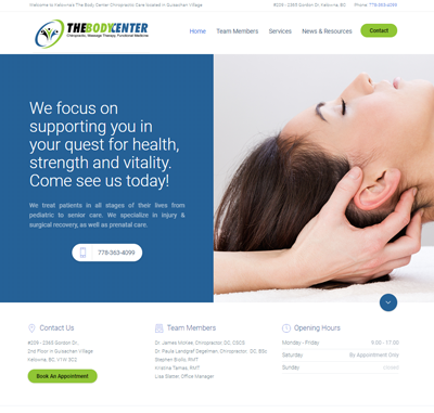 The Body Center Kelowna Chiropractor